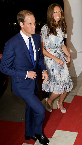 Prince William and Duchess Kate at Eden Hall, Singapore